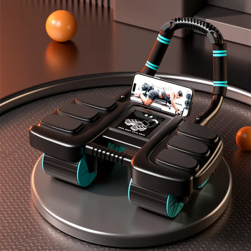 Ab Roller Wheel – Core & Full-Body Strength Trainer with Knee Pad