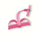 4-Tube Resistance Bands – Medium Tension Home Workout & Core Trainer