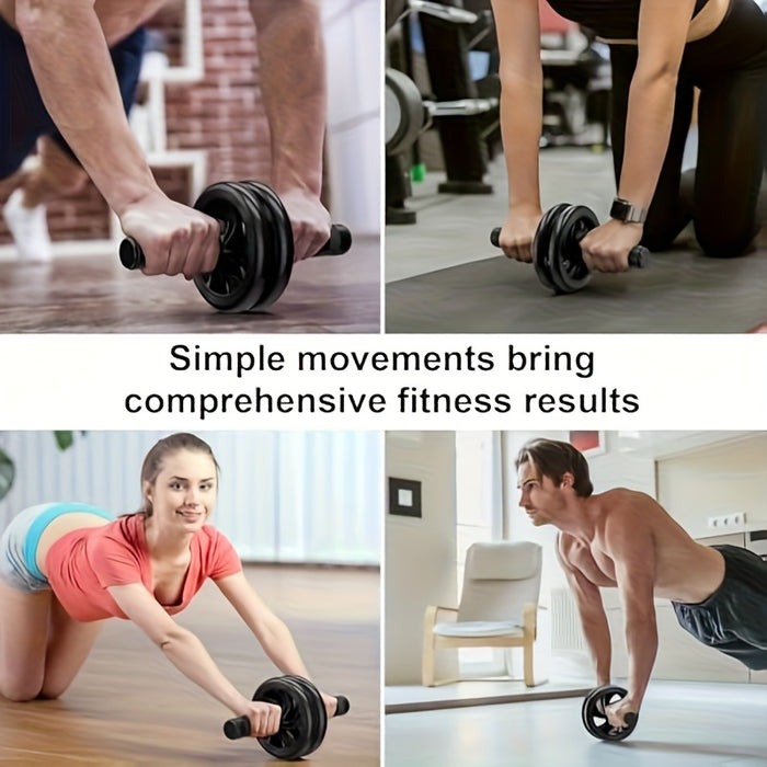 Ab Roller Wheel – Core & Full-Body Strength Trainer with Knee Pad