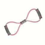 3pcs Yoga Resistance Band Set – Sit-Up Band, 8-Shape Tube & Thigh Trainer