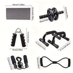 Ab Roller Wheel – Core & Full-Body Strength Trainer with Knee Pad