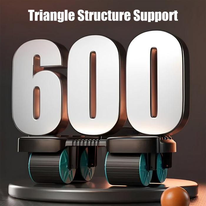 Ab Roller Wheel – Core & Full-Body Strength Trainer with Knee Pad