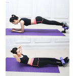 ABS Trainer Sit Up Bar Self-Suction Fitness Equipment Abdominal Strength Trainer Home Gym Muscle Training Men Women Weightloss