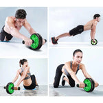 7in1 Abdominal Wheel Ab Roller Resistance Bands Push-Up Bar Jump Rope Grip Strength Exercise Home Gym Fitness Muscle Trainer