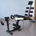 Simple Multifunctional Sit-Up Bench Abdominal Training Bench With Foot Pedal Pull Rope Abdominal Muscle Sport Fitness Equipment