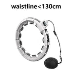 Adjustable Smart Sport Hoop With Massage Ball Counting Fitness Thin Waist Abdominal Exercise Hoop Ring Home Gym Training Tool