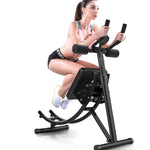 Abdominal Rocket Boards Muscle Trainer Foldable Thin Waist Machine Abdominal Roller Slider Indoor Fitness Equipment