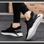 Sneakers Men Lightweight Mesh Breathable Shoes Male Soft Sole Lace-up Walking Shoes Fashion Sports Running Footwear Gym Fitness