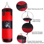 Fitness Sandbag Gym Home Hanging Boxing Bag Martial Arts Fight Karate Punch Muay Training Empty-Heavy Sand Bag Boxing Gloves