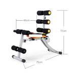 YX-B8222 Sit-Up Bench Equipment 6 In 1 Ab Abdominal Boards Muscle Trainer Abdomenizer Machine Ab Rocket Indoor Fitness Equipment