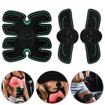 ABS Wireless Muscle Stimulator Trainer Smart Fitness Abdominal Training Electric Weight Loss Stickers Body Slimming Belt