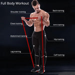Resistance Band 208cm Long Exercise Bands for Sports Pull Up Yoga Stretch Expander Loop Fitness Tape Training Elastic Rubber Gum