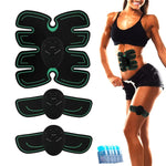 ABS Wireless Muscle Stimulator Trainer Smart Fitness Abdominal Training Electric Weight Loss Stickers Body Slimming Belt