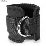Adjustable Ankle Guard Strap D-ring Thigh Leg Pulley Gym Weight Lifting Multi Cable Attachment Fitness Protection