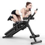 AB Abdominal Training Machine Kneeling Push Thin Belly Waist Abdominal Muscle Trainer Indoor Sport Fitness Equipment For Women
