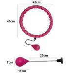 Not Drop Adjustable Smart Sport Hoops Indoor Fitness Workout Home Exercise Gym Training Hoopfit Slim Waist Intelligent Hula Ring