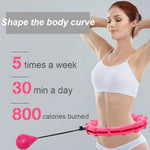 Not Drop Adjustable Smart Sport Hoops Indoor Fitness Workout Home Exercise Gym Training Hoopfit Slim Waist Intelligent Hula Ring