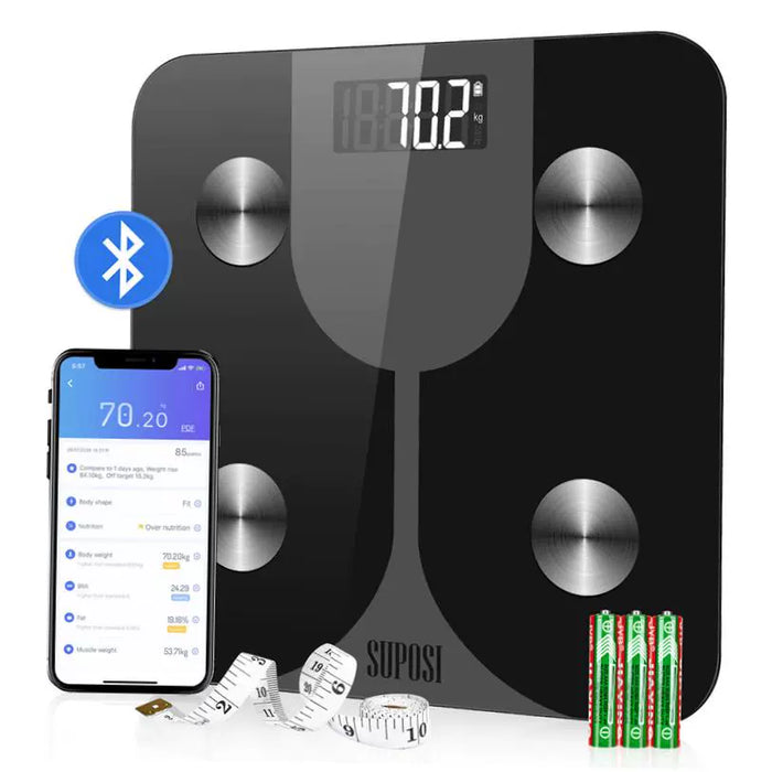 Body Fat Bathroom Scale – Accurate Weight, BMI & Fat Measurement in Lbs