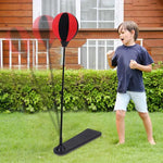 Boxing Bag For Kids Height Adjustable Sports Equipment With Boxing Gloves Sport Toy Boxing Set Standing Boxing Exercise Punch