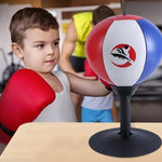 Boxing Reflex Ball Desktop Boxing Mini Bag Funny Desk Boxing Punch Ball Relief Boxing Bag Toy Gift For Birthdays Christmas