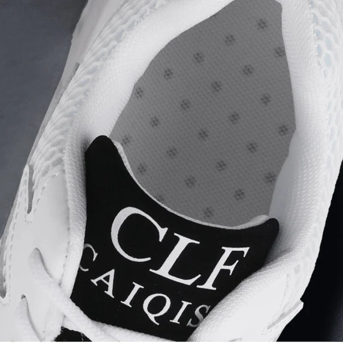 Mesh Men's Sneakers white summer platform sneakers Stylish Lace-up Male Sneaker Breathable Man Tenis Footwear men's sports shoes