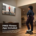 Mini Steppers for Exercise at Home, Stair Step Workout Machine with Resistance Bands, Full Body Cardio Equipment Freight free