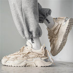 2022 Platform Men Shoes Fashion Clunky Sneakers Men Casual Shoes Breathable Sports Dad Shoes Male Fitness Footwear