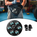 New LED Music Boxing Machine Bluetooth Smart Electronic Music Training Targets Wall Hanging Sandbag with Gloves for Kid Adults