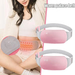 Relief Menstrual Heating Pad Electric Fast Heating Vibration Massage Belt Portable Heating Pads For Women Back Belly Pain