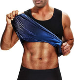 Slimming Waist Trainer Compression Body Men's Shirt Shapewear Sauna Shaper Enhancing Top Vest Tank Sweat Workout