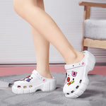 Summer Women Slippers 6cm Platform Sandals Outdoor Clogs Street Beach Slippers Massage Indoor Home Bathroom Slides Flip Flops 43
