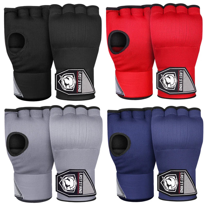 Boxing Hand Wrap Inner Gloves Half Finger Gel Boxing Glove for Muay Thai MMA Kickboxing Martial Arts Punching Speed Bag Training