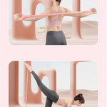 TPR Resistance Bands Elastic Pull Up Assist Yoga 8Word Tension Device Portable Bodybuilding Back Training Rope Fitness Equipment