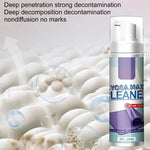 Yoga Mat Foam Cleaner 200ml All Purpose Sports Mat Cleaning Spray Odor Fighter Gym Equipment Cleaner for Exercise Workout Mats