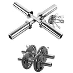 50mm Dumbbell Handle 2 Inch Solid Dumbbell Bar Home Gym Fitness Weight Lifting Workout Barbell Rod Arm Building Equipment