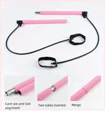Yoga Crossfit Resistance Bands Pull Rope Rubber Pilates Stick Bodybuilding Training Workout Stick Home Gym Fitness Equipment
