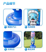 1.2M Inflatable Boxing Standing Bag Boxing Punch Sandbag PVC Boxing Column Training Target Stress Relief for Kid Gift