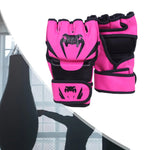 Mma Gloves Half Finger Waterproof Portable Punch Bag Martial Arts Gloves for Men Women Adult Unisex Fitness Grappling Sparring