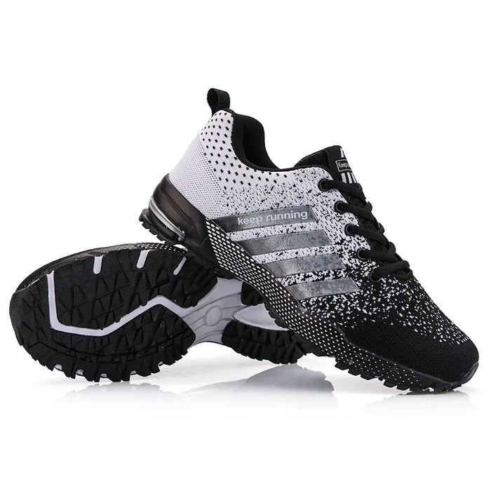 Men Running Shoes Breathable Outdoor Running Sports Shoes Lightweight Sneakers for Women Comfortable Athletic Training Footwear