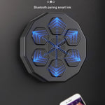 Smart Music Boxing Machine Electronic Wall Target Rechargeable Battery Bluetooth-Compatible for Boxing Agility Reaction Exercise