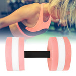 1pc Foam Floating Dumbbell for Pool Water Workouts - Swim Fitness Barbell Weight with Automatic Float