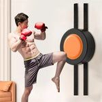PU Leather Wall Round Punching Pad Boxing Punch Target Training Sandbag Sports Dummy Punching Bag Fighter Martial Arts Fitness