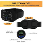 Abdominal Toning Belt ABS Stimulator Pulse Abdominal Toner Men Women Fitness Electronic Muscle Stimulator Gym Workout Equipment