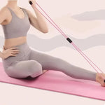 8 Tensioner Yoga Bands Exercise Stretch Itness Equipment Figure Elastic Pull Rope For Slimming Multi-Function Straps Band