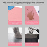 Yoga Mat Foam Cleaner 200ml All Purpose Sports Mat Cleaning Spray Odor Fighter Gym Equipment Cleaner for Exercise Workout Mats