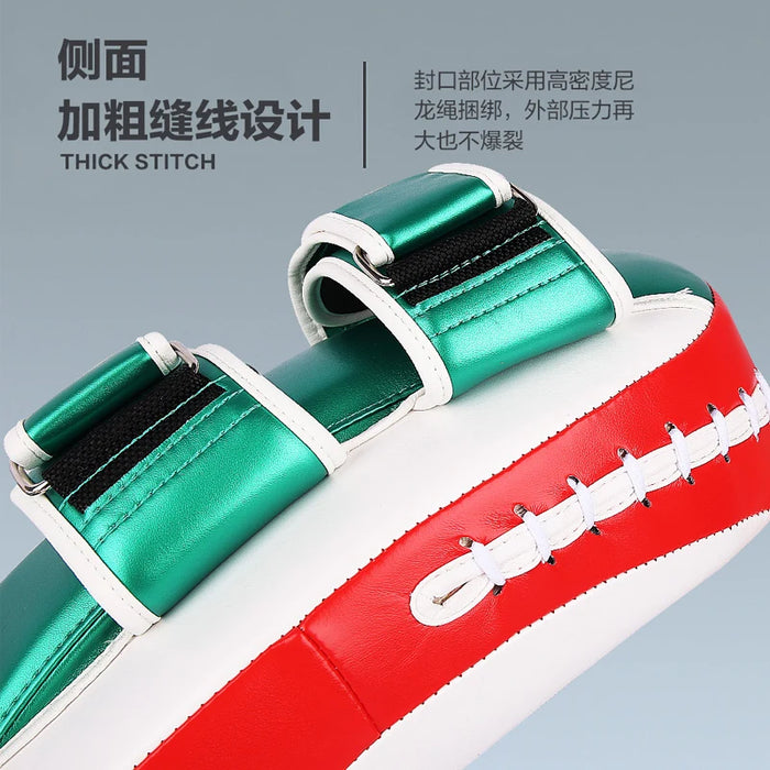 1pc Boxing Hand Foot Target Martial Thai Kick Sanda Training Thickened Karate Training Mitt Focus Punch Bag Five-finger Hand Pad