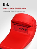 Karate Gloves Hand Guard Thickened PU Wear-Resistant Professional Karate Hand Gloves Adult Children Training Boxing Gloves