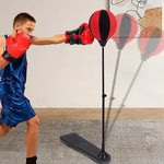 Boxing Bag For Kids Height Adjustable Sports Equipment With Boxing Gloves Sport Toy Boxing Set Standing Boxing Exercise Punch