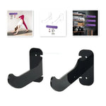 Wall Mounted Yoga Mat Storage Rack Exercise Mat Wall Hanger Home Yoga Mat Holder
