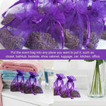 1 Box of Aromatherapy Bag Lavender Wardrobe Car Suspension Sachet Air Freshener Household Mildew and Bug Proof Aromatherapy